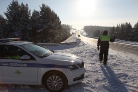 Госавтоинспекция предупреждает об опасности выезда на полосу встречного движения